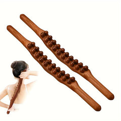 Wooden Scraping Stick 20 Massage Points Massage Roller Smoother