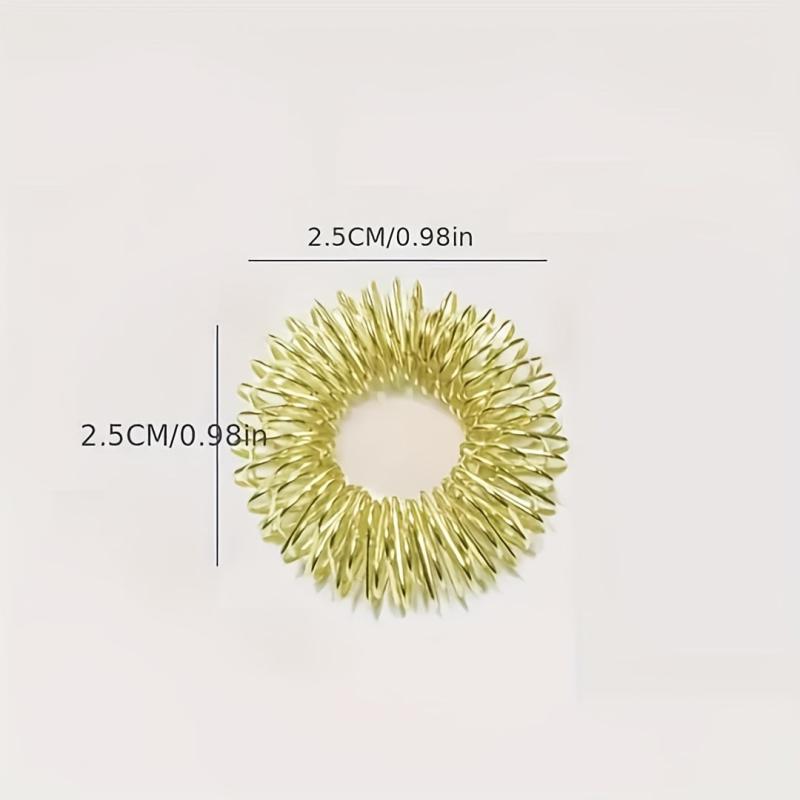 Spiky Finger Massage Rings Acupressure Sensory Massager Relax Hand Massage Tool