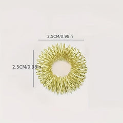 Spiky Finger Massage Rings Acupressure Sensory Massager Relax Hand Massage Tool