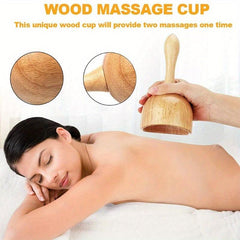 6pcs Wooden Massage Stick Set Gua Sha Massage Tool