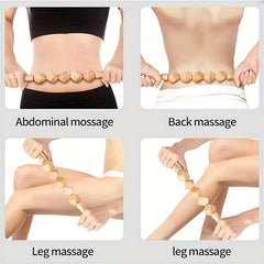 4pcs Wooden Therapy Massage Tools for Deep Muscle Tissue Massage