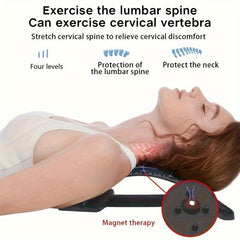 Back Stretcher for 40-200KG, Corrector Orthotics Magnet Acupuncture Yoga