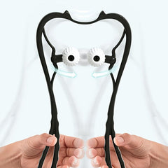 Manual Neck Massager Roller Self Muscle Massage Tool