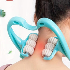 Cervical Massager Roller Ball Manual Clip Neck Shoulder Massage Instrument