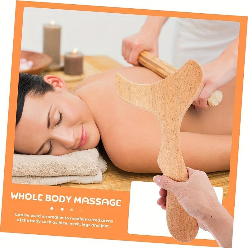 5pcs Set Wood Massage Tools for Muscle Massage