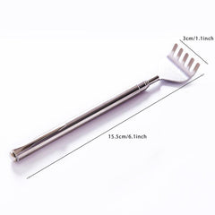 Adjustable Back Scratcher Stainless Steel Extendable Claw Extender Massage Tool