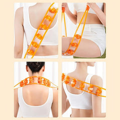 1pc Roller Type Back Strip Massager