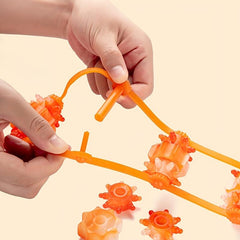 1pc Roller Type Back Strip Massager