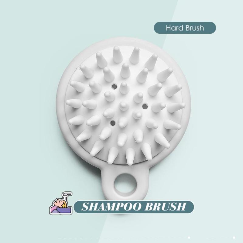 Japanese Shampoo Massage Brush Adult Comb Skin Head Cleaning Silicone