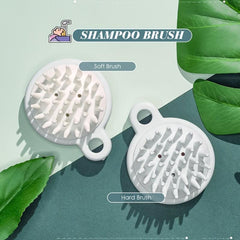 Japanese Shampoo Massage Brush Adult Comb Skin Head Cleaning Silicone