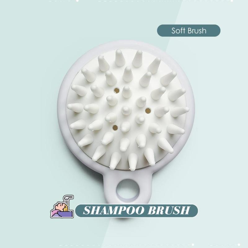 Japanese Shampoo Massage Brush Adult Comb Skin Head Cleaning Silicone