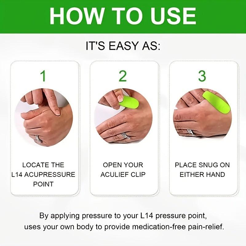 Portable Finger Joint Hand Massager for Pain & Stress Relief