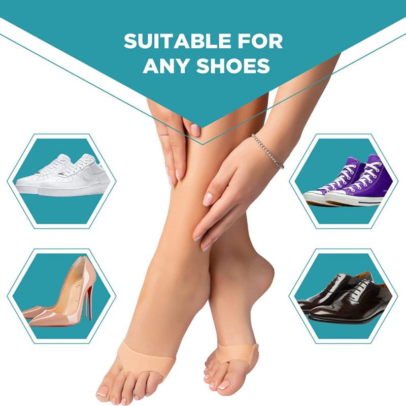Silicone Metatarsal Pads Toe Separator Foot Pads Orthotics Foot Massage Insoles