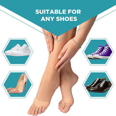 Silicone Metatarsal Pads Toe Separator Foot Pads Orthotics Foot Massage Insoles