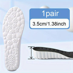 Height Enhancing Insoles Adjustable Heel Inserts Increase Height High Foot Pads
