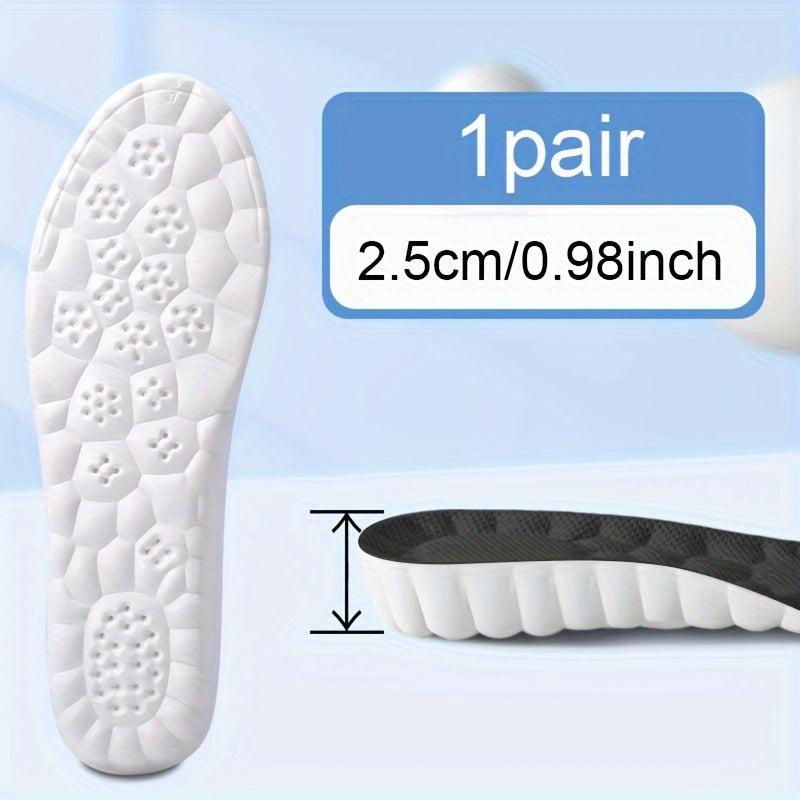 Height Enhancing Insoles Adjustable Heel Inserts Increase Height High Foot Pads