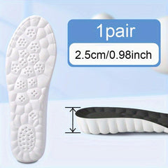 Height Enhancing Insoles Adjustable Heel Inserts Increase Height High Foot Pads