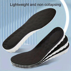 Height Enhancing Insoles Adjustable Heel Inserts Increase Height High Foot Pads
