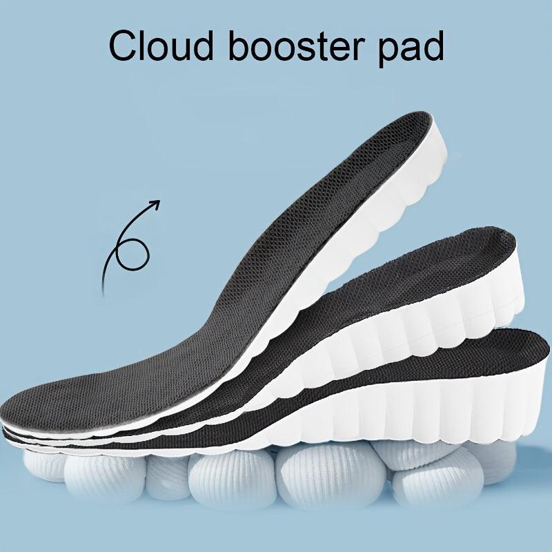 Height Enhancing Insoles Adjustable Heel Inserts Increase Height High Foot Pads