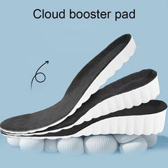 Height Enhancing Insoles Adjustable Heel Inserts Increase Height High Foot Pads