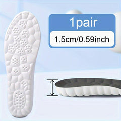 Height Enhancing Insoles Adjustable Heel Inserts Increase Height High Foot Pads