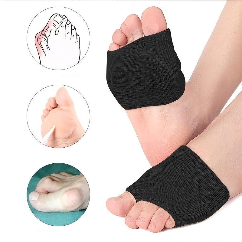 Silicone Gel Half Insoles for Correcting Hallux Valgus