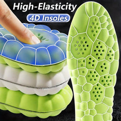 4D Massage Insoles Soft Sports Shoes Insole Arch Support Inserts