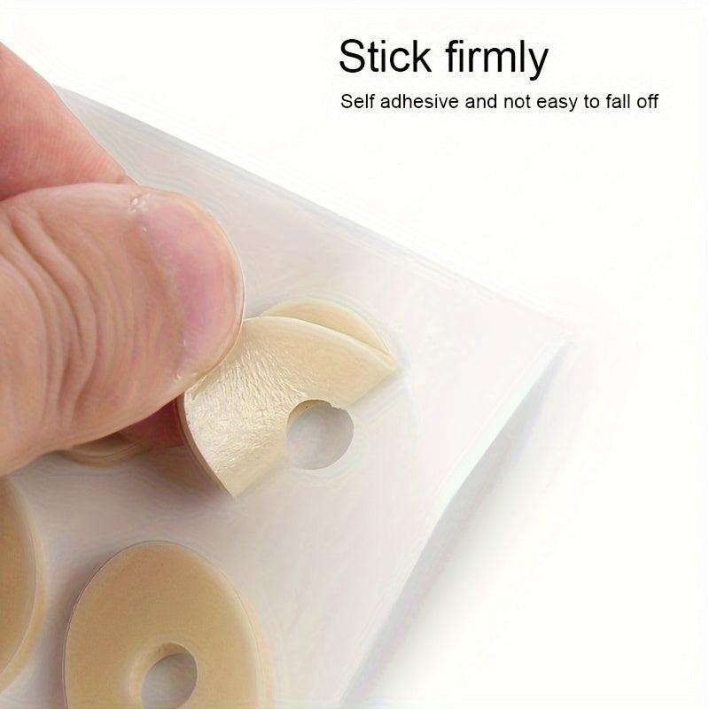 15 Pcs Latex Chicken Eye Stickers Toe Split Shoe Protective Pads