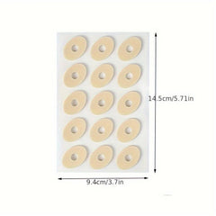 15 Pcs Latex Chicken Eye Stickers Toe Split Shoe Protective Pads