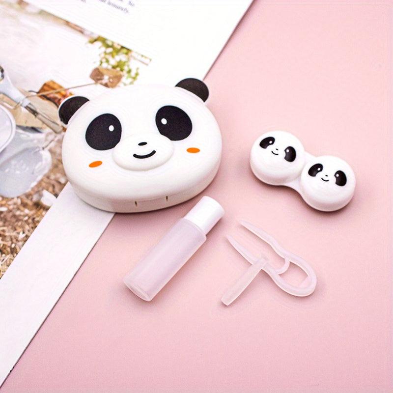Animals Lens Box With Tweezers - Portable Companion Box for Travel