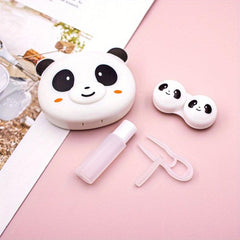 Animals Lens Box With Tweezers - Portable Companion Box for Travel