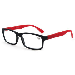 Women Men Reading Glasses Classic Square Rubber Frame Lightweight Readers