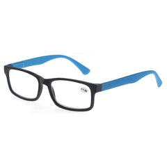 Women Men Reading Glasses Classic Square Rubber Frame Lightweight Readers