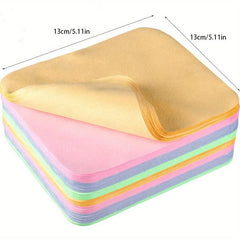 Chamois Glasses Cleaner Microfiber Cleaning Cloth 30-60pcs