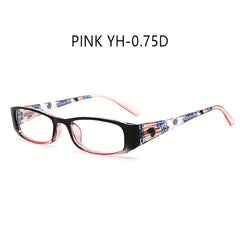 Pattern Reading Glasses Light Blocking Computer Readers Full Frame Unisex