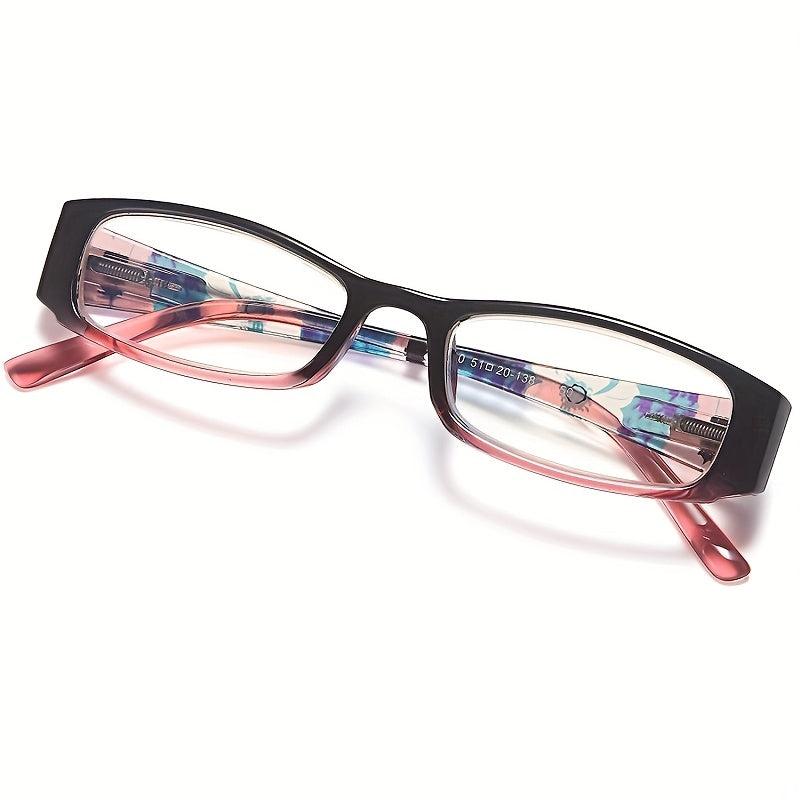 Pattern Reading Glasses Light Blocking Computer Readers Full Frame Unisex