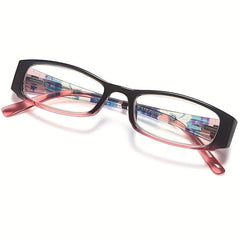 Pattern Reading Glasses Light Blocking Computer Readers Full Frame Unisex