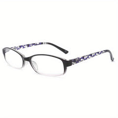 Light Blocking Ladies Reading Glasses Spring Hinge Anti Glare UV Eyeglasses