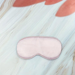 Simulation Silk Sleep Eye Mask Breathable Car Road Trip Travel Office Sleeping