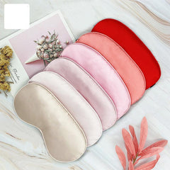 Simulation Silk Sleep Eye Mask Breathable Car Road Trip Travel Office Sleeping