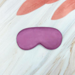 Simulation Silk Sleep Eye Mask Breathable Car Road Trip Travel Office Sleeping