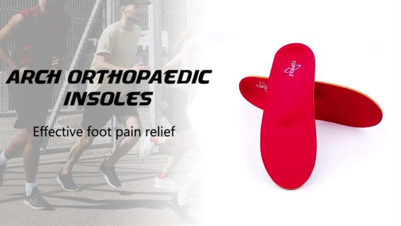 Plantar Fasciitis Arch Support Insoles Men Women Orthotic Flat Feet