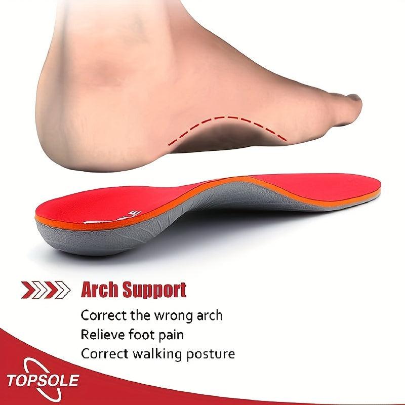 Plantar Fasciitis Arch Support Insoles Men Women Orthotic Flat Feet