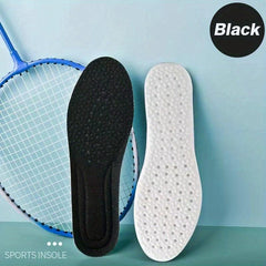 High Elastic 4D Unisex Sport Insoles - Shock Absorbing, Comfortable, Breathable