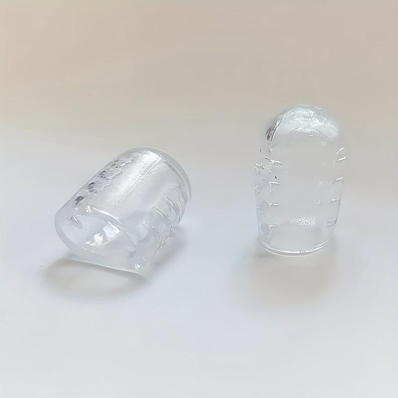 10pcs Anti Wear Toe Protectors Silicone Toe Covers for Shopping Hiking Travel