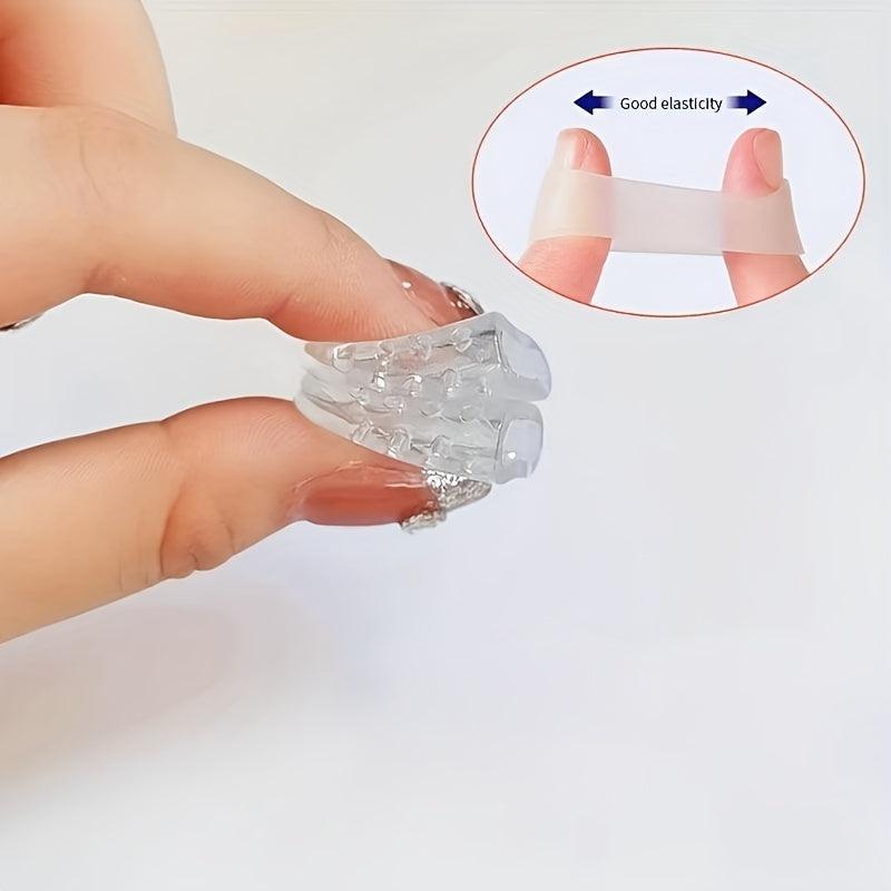 10pcs Anti Wear Toe Protectors Silicone Toe Covers for Shopping Hiking Travel