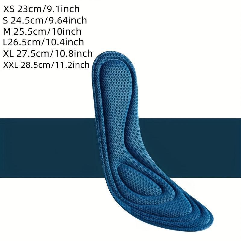 Memory Foam Insoles Arch Support Heel Cushioning