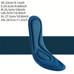 Memory Foam Insoles Arch Support Heel Cushioning
