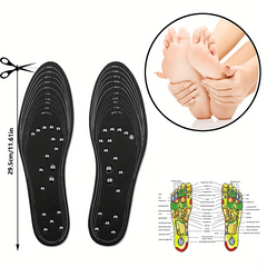 18 Magnet Massage Insoles - Relax Your Feet Instantly
