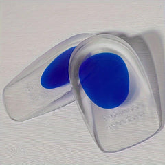 Silicone Heel Pads for Men and Women - Shock-absorbing Inner Heightening Insoles